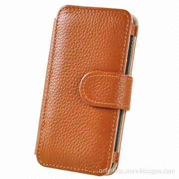 Case for iPhone, Made of PU, Pocket Holder for Credit Card, Name Card